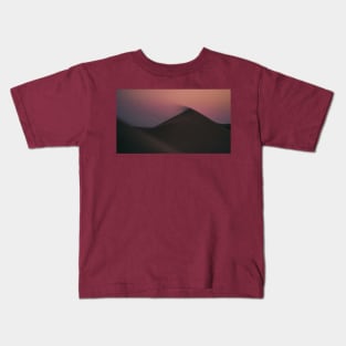 Desert Sunset in Magenta and Orange 3 Kids T-Shirt